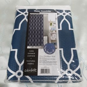 Colordrift shower curtain